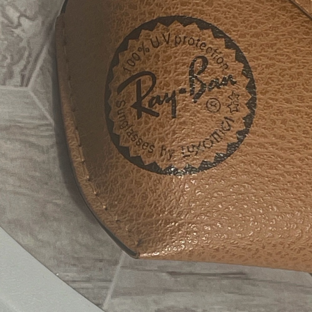 Ray-Ban Brown Protective Sunglasses Case ONLY With Snap Closure - Picture 2 of 6